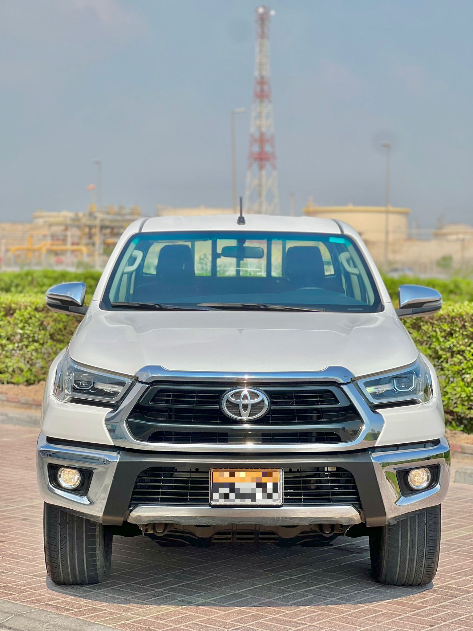 TOYOTA HILUX 2022 WHITE - Image 2