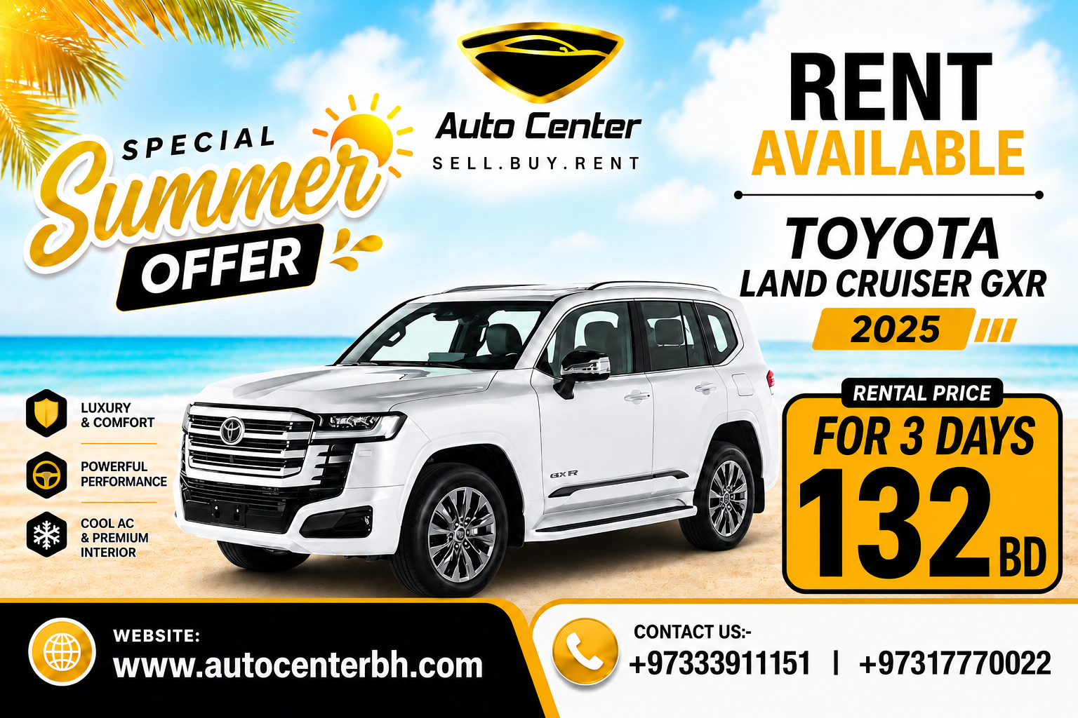 TOYOTA LAND CRUISER GXR 2025