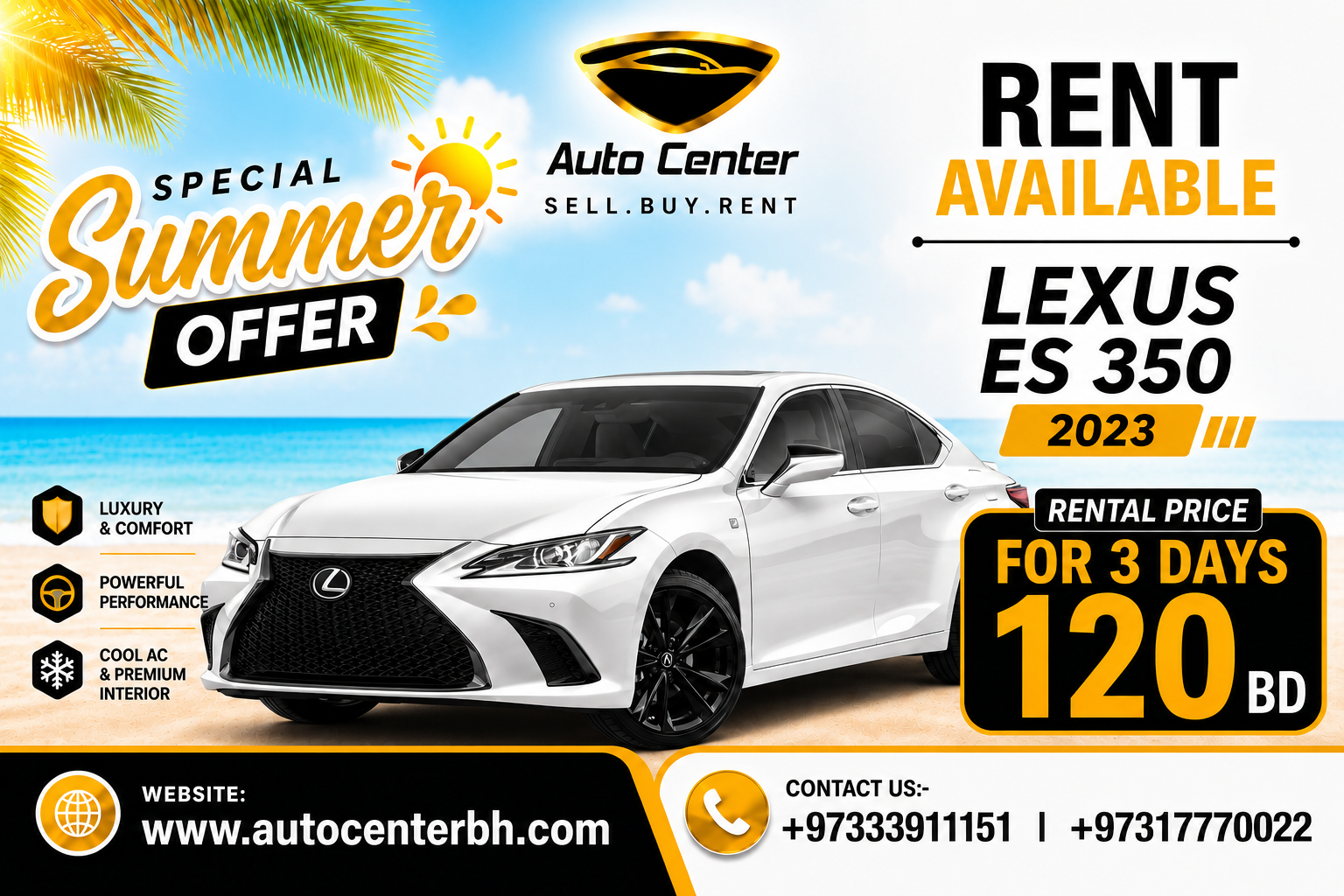 LEXUS ES 350 2023