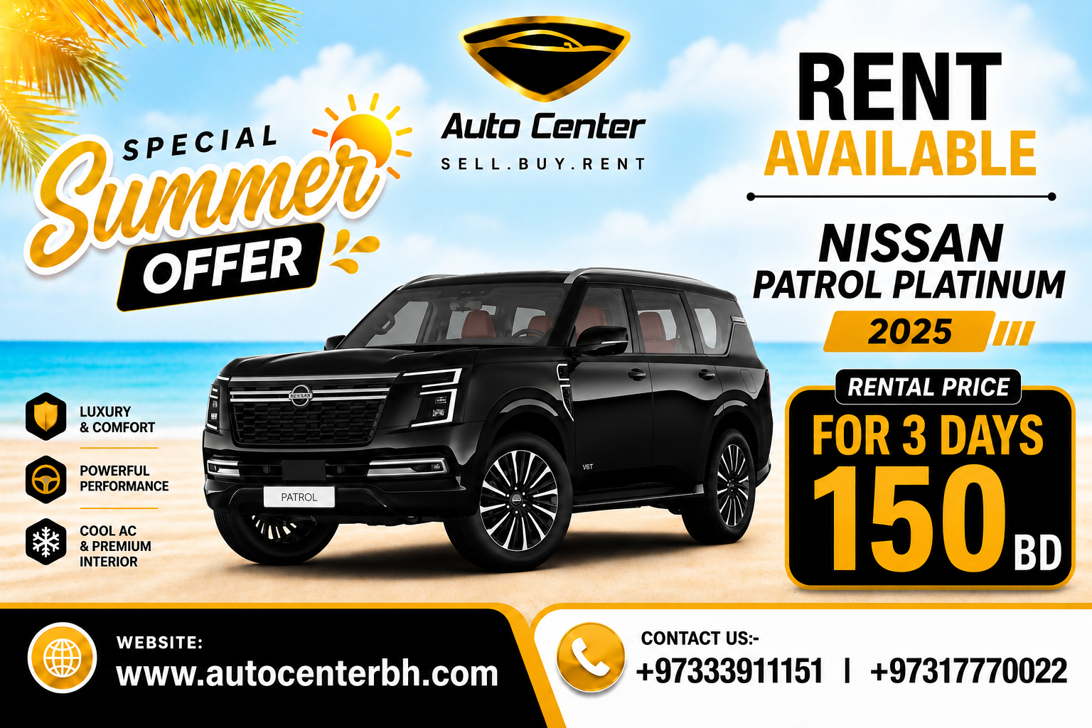 NISSAN PATROL PLATINUM 2025